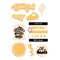 Prima Marketing Inc Prima Marketing Amber Moon-Rubber Shapes 655350993221